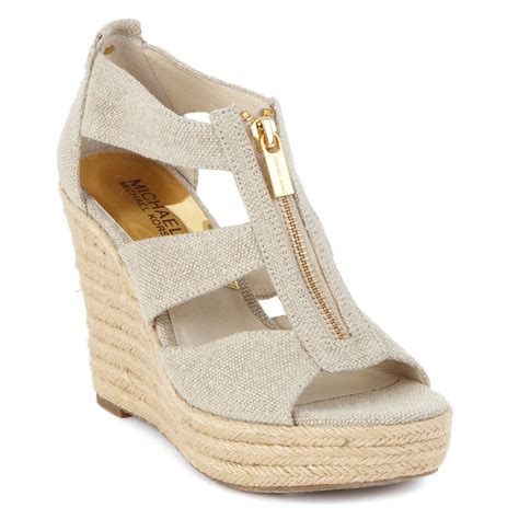 Michael Kors Damita Platform Wedge Sandals 